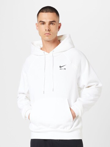 Nike Sportswear Μπλούζα φούτερ 'Air' σε λευκό: μπροστά