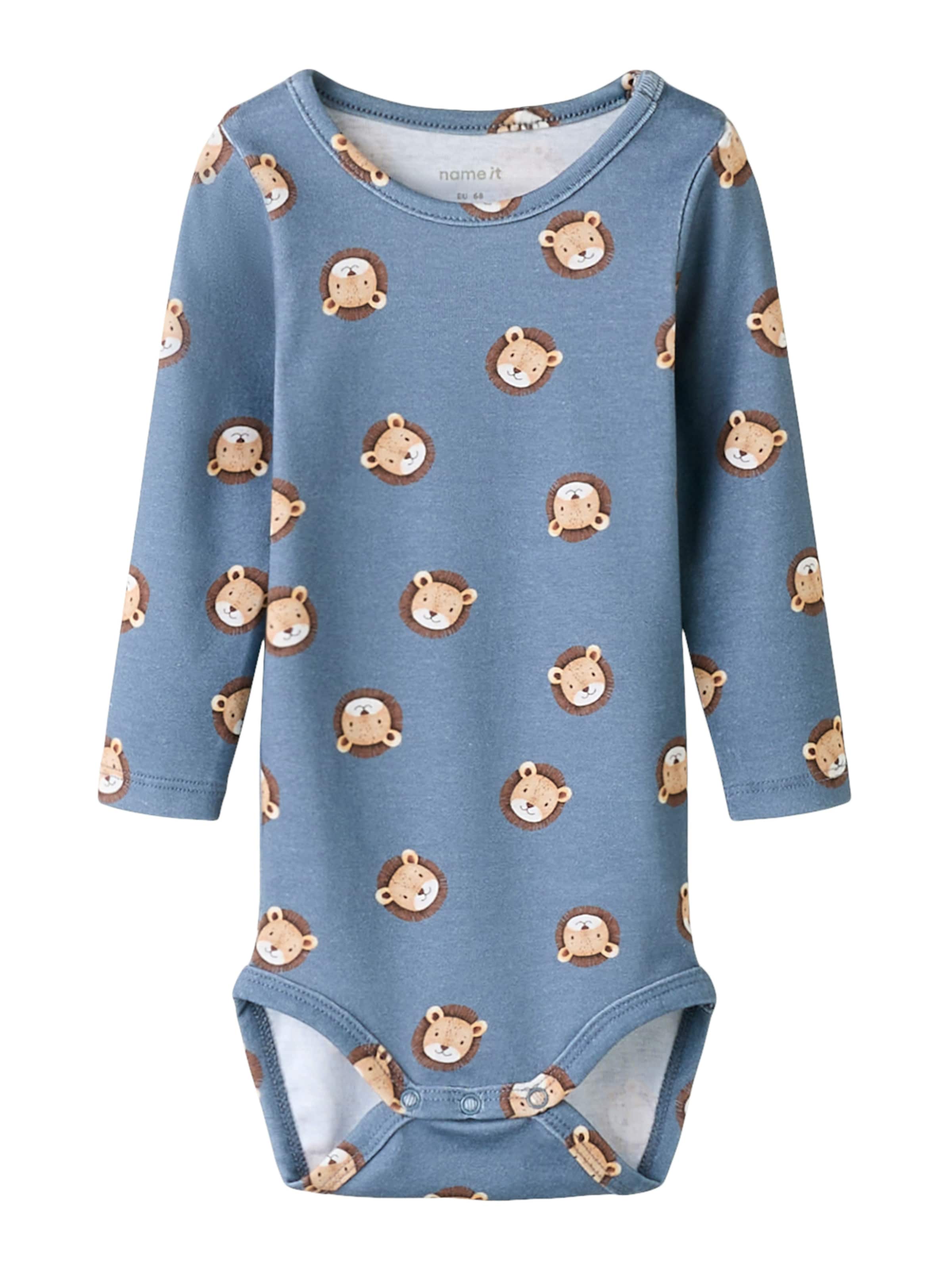 NAME IT Sparkedragt/Body i blå: forside