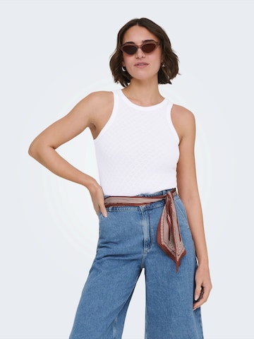 balta ONLY Palaidinė be rankovių 'ONLMADISON': priekis