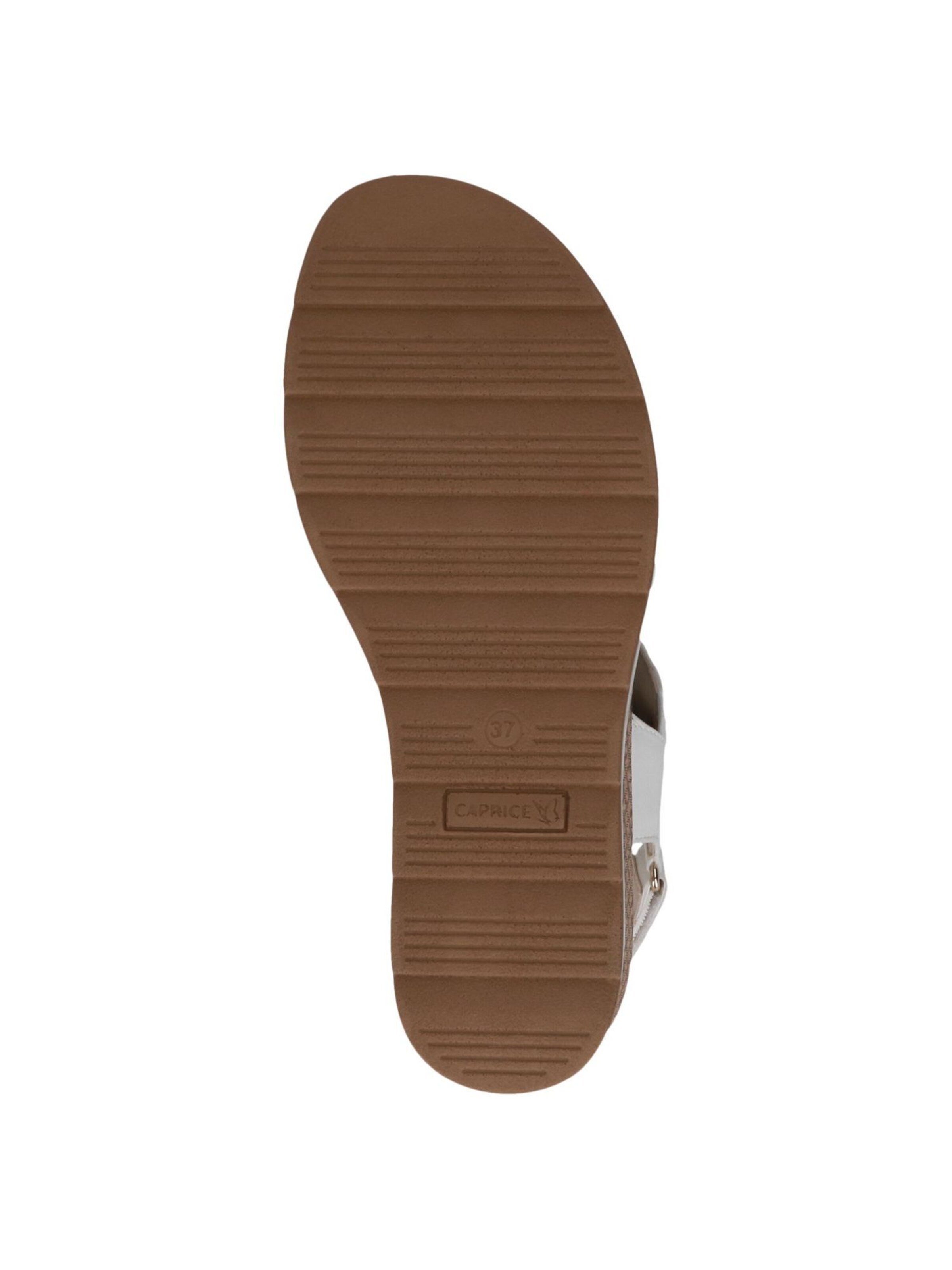 CAPRICE Sandale in Weiß