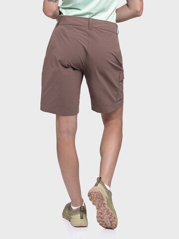 Schöffel Regular Outdoorbroek ' Shorts Kitzstein L ' in Lila
