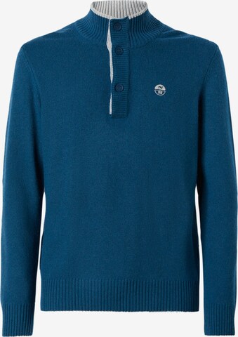 North Sails Sweater in Blue: front