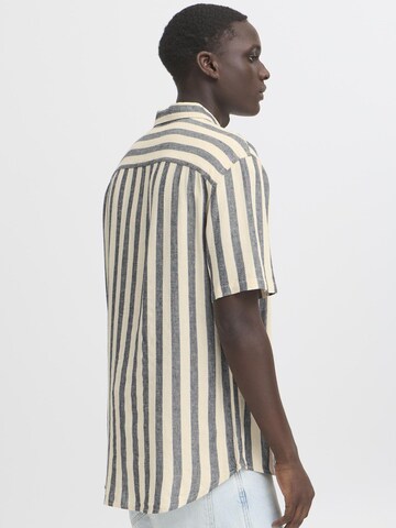 BLEND Regular fit Button Up Shirt ' BHABAN ' in Blue