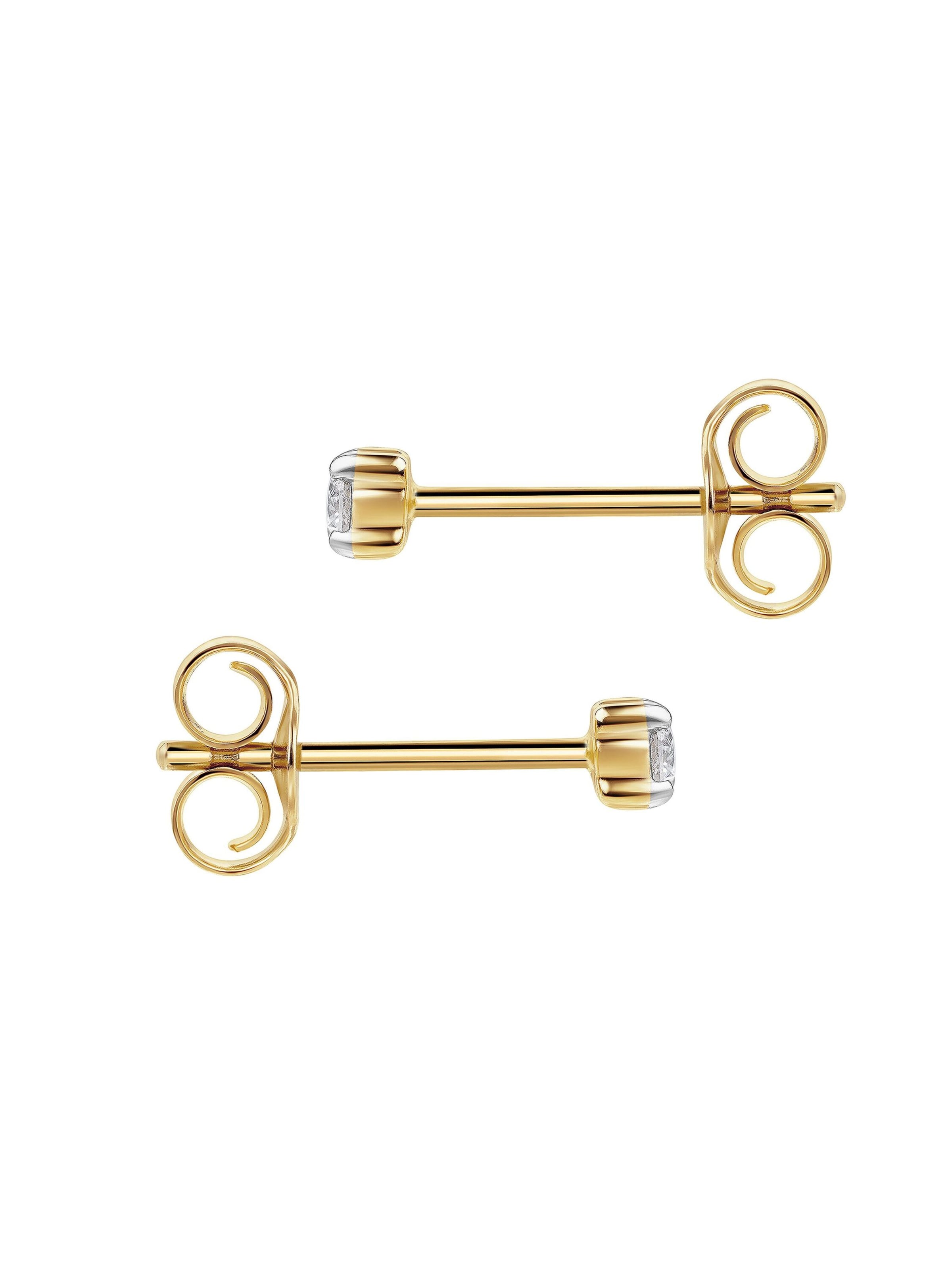 Boucles d'oreilles Diamonds by Ellen K. en jaune