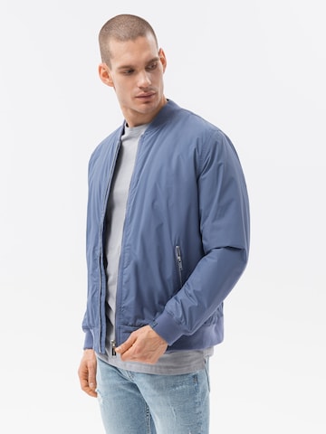 Ombre Between-Season Jacket 'C538' in Blue