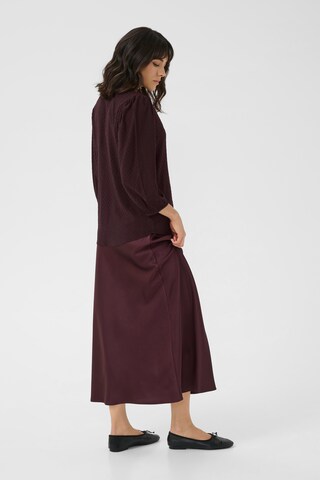 Kaffe - Blusa 'KAAnnika' em castanho