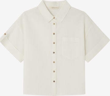 Springfield Bluse in Beige: Vorderseite