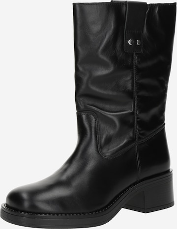 melns Bianco Zābaki 'BIAMARY': no priekšpuses