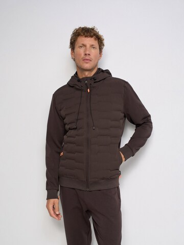 Salsa Jeans Tussenjas in Bruin: voorkant