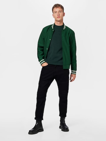 TOM TAILOR DENIM Sweater in Green