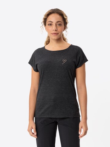 VAUDE Performance shirt 'Neyland' in Black: front