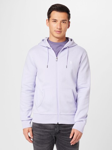 Sweat-shirt Polo Ralph Lauren en violet : devant