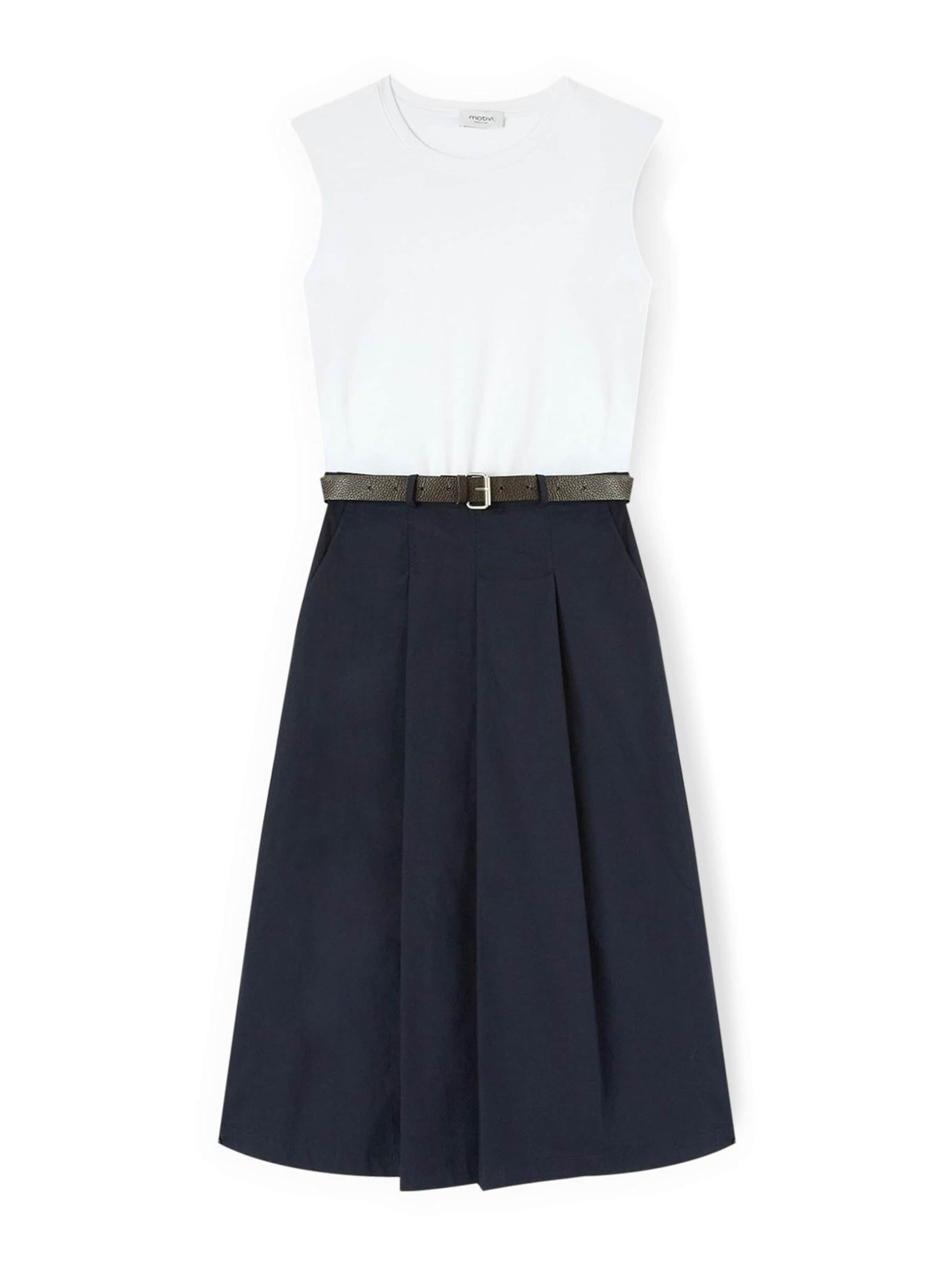 Robe MOTIVI en noir : devant