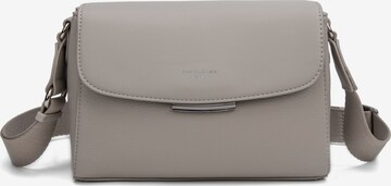 Borsa a tracolla di David Jones in grigio: frontale