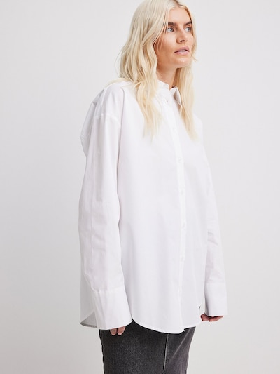 NA-KD Blouse in White, Item view