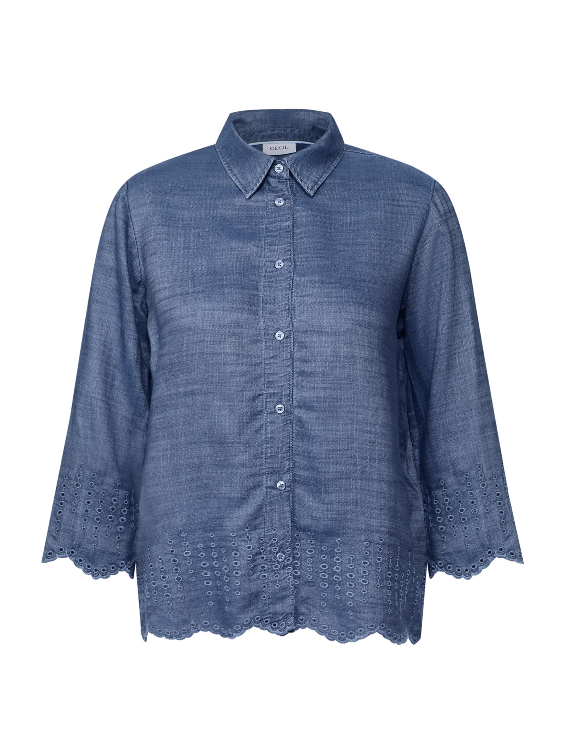 CECIL Bluse in Blau: Vorderseite