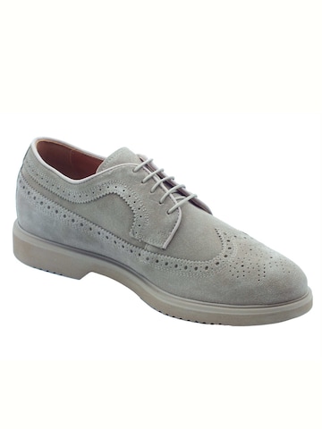 Nero Giardini - Mocasines 'Nero Giardini Eleganti Uomo E500611U Arold Col. Argilla pelle beige' en gris
