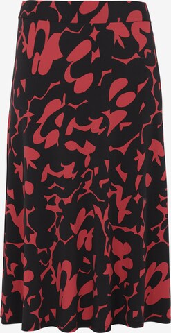 Yoek Skirt in Red: front