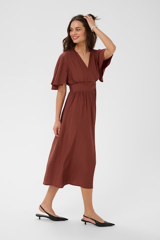 Kaffe Dress 'Sirena' in Brown