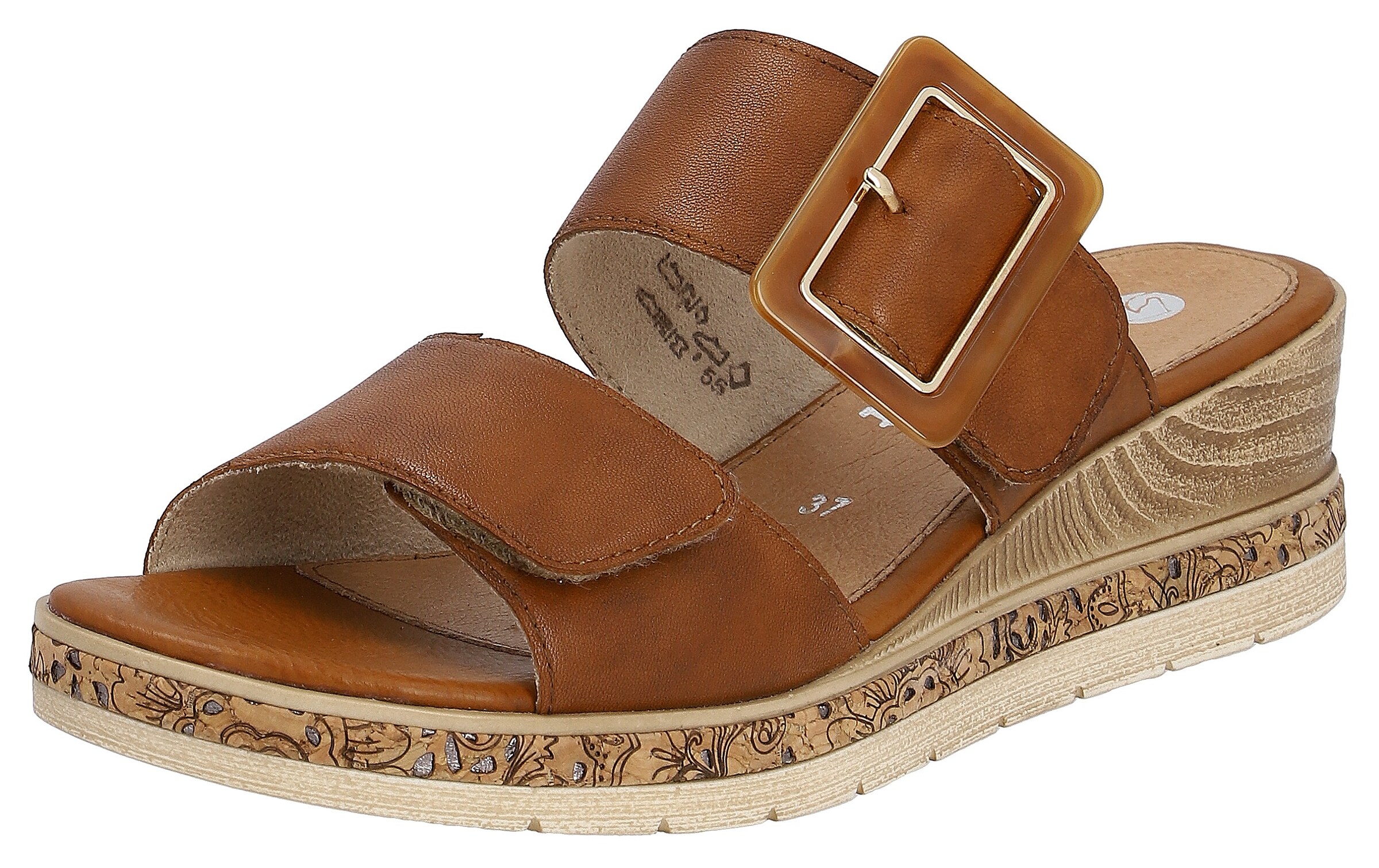 REMONTE Mules in Brown: front