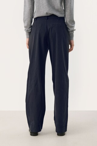 Wide Leg Pantalon 'Belme' Part Two en bleu