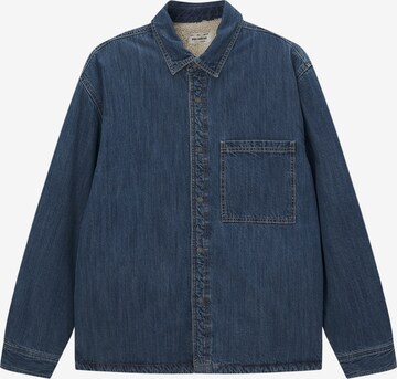 Pull&Bear Between-Season Jacket in Blue: front