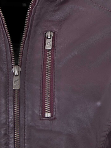 Jilani Between-Season Jacket in Purple