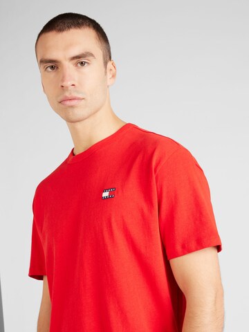 Tommy Jeans T-Shirt in Rot