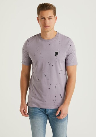 CHASIN' T-Shirt 'Leon' in Lila: Vorderseite