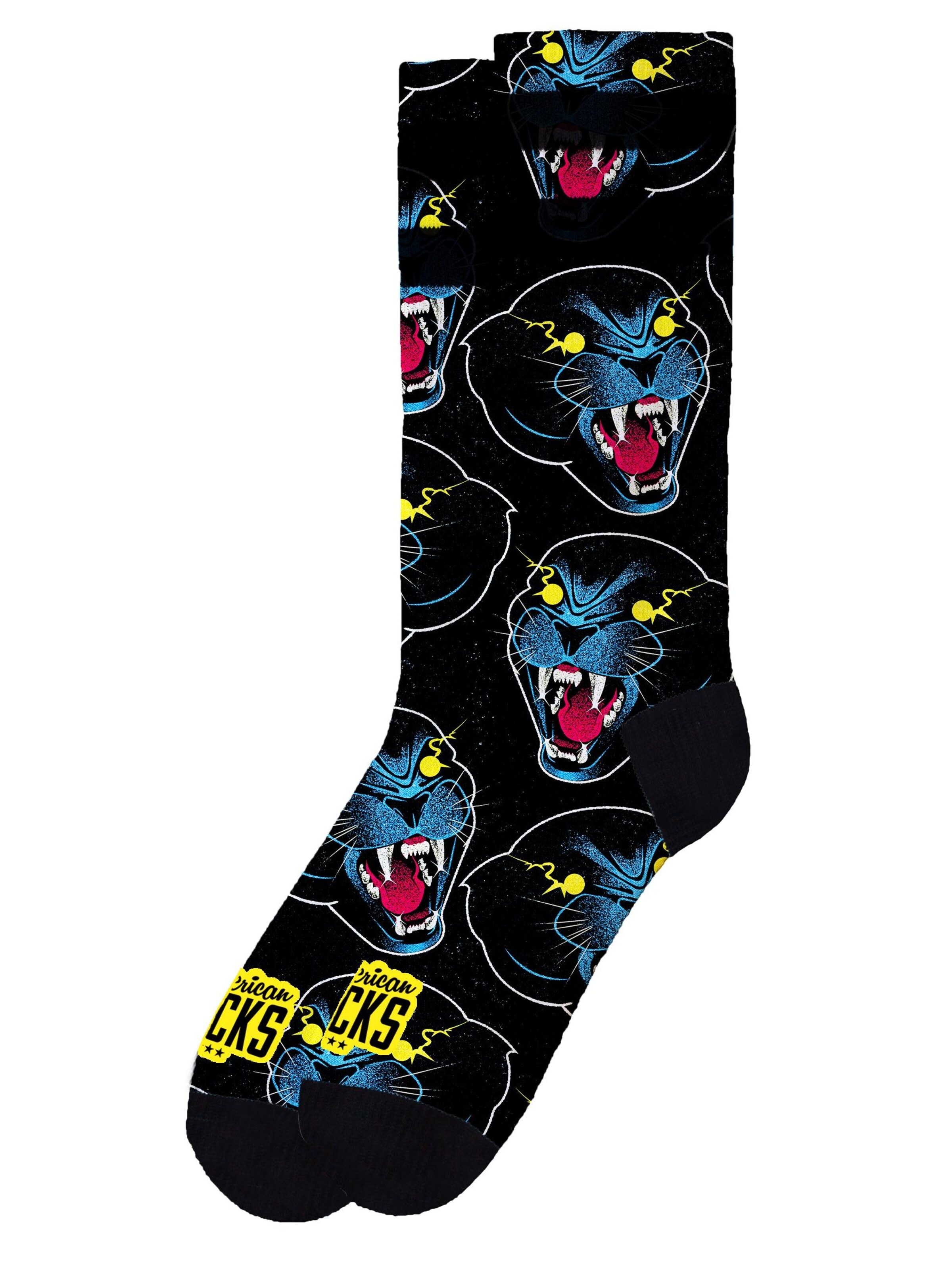 American Socks Socks 'Shadow' in Black: front