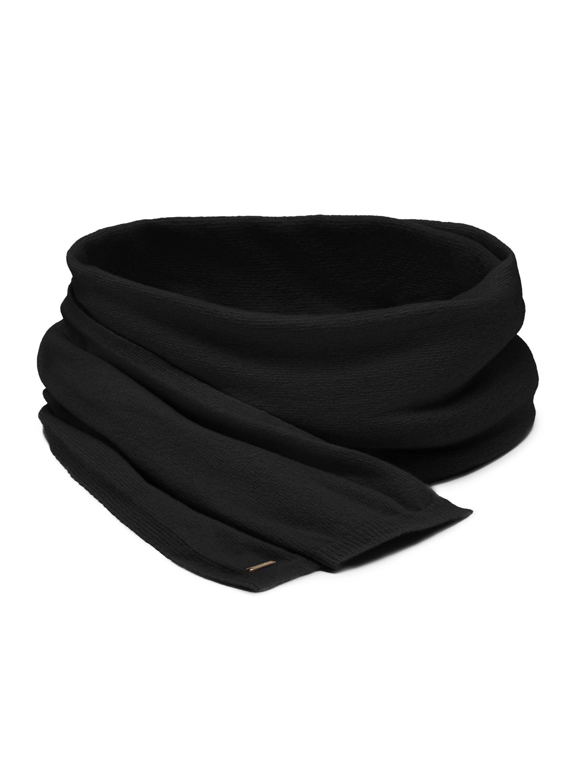 Vivisence Schal '7101'‌ in Schwarz: Vorderseite