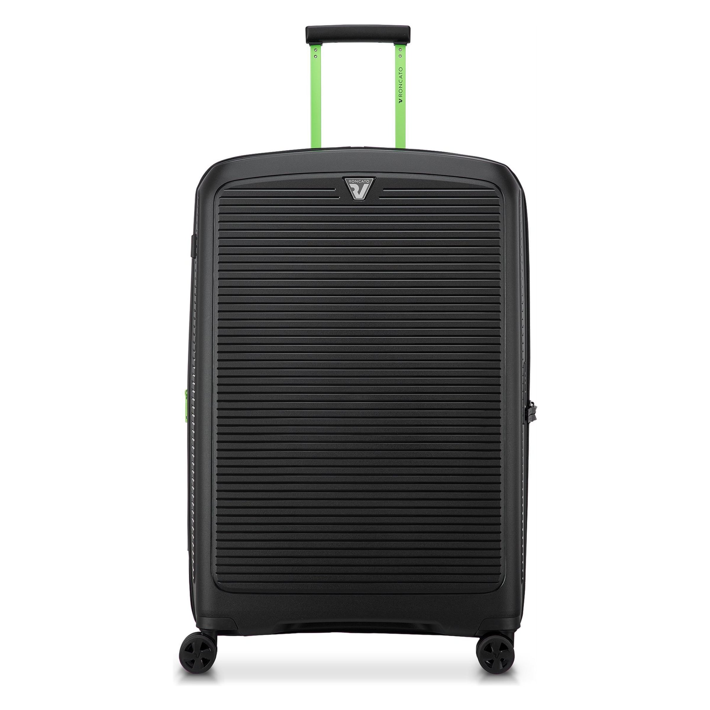 Roncato Trolley 'Arcade' in Schwarz: Vorderseite