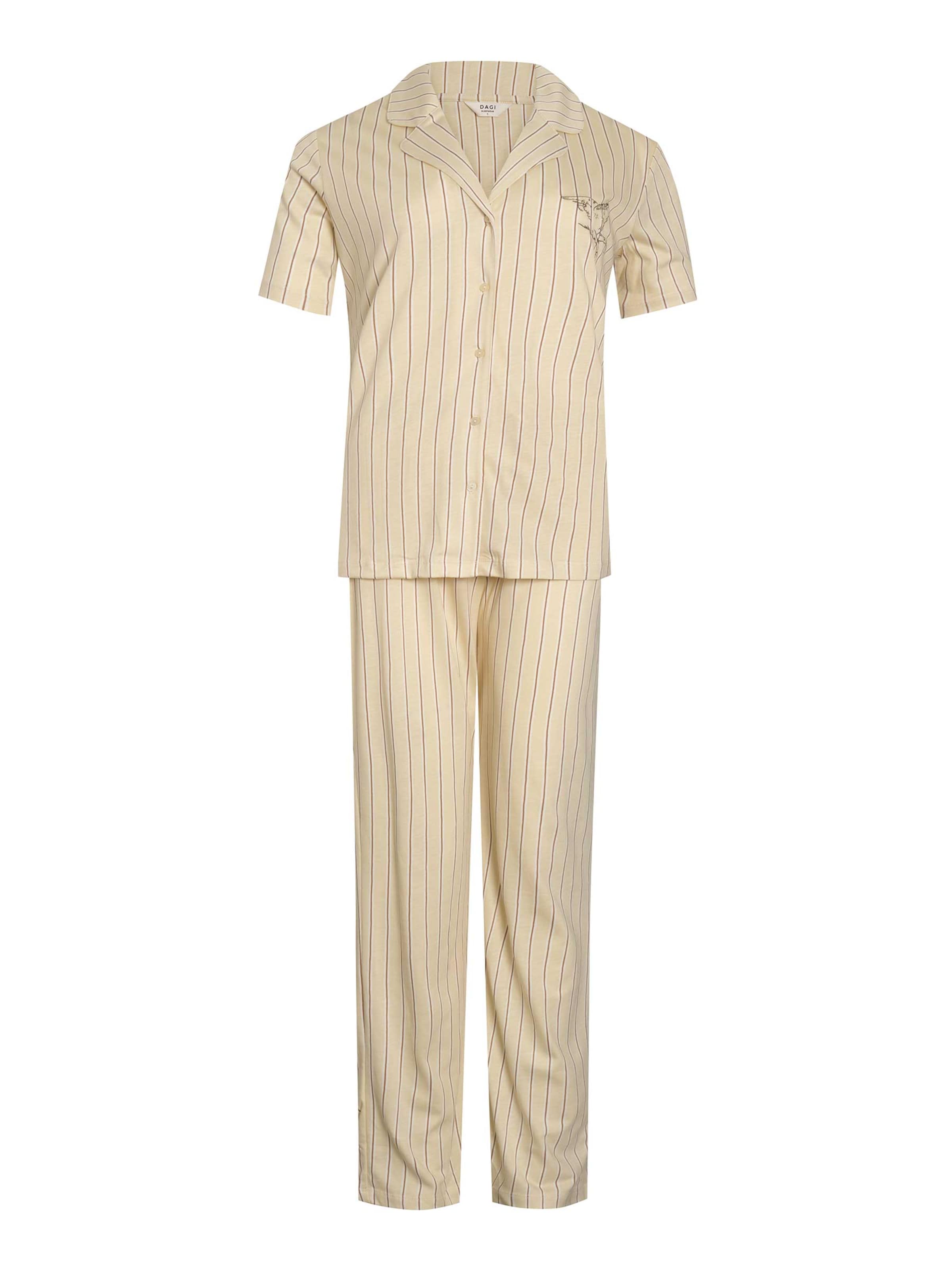 Pigiama di Dagi in verde: frontale