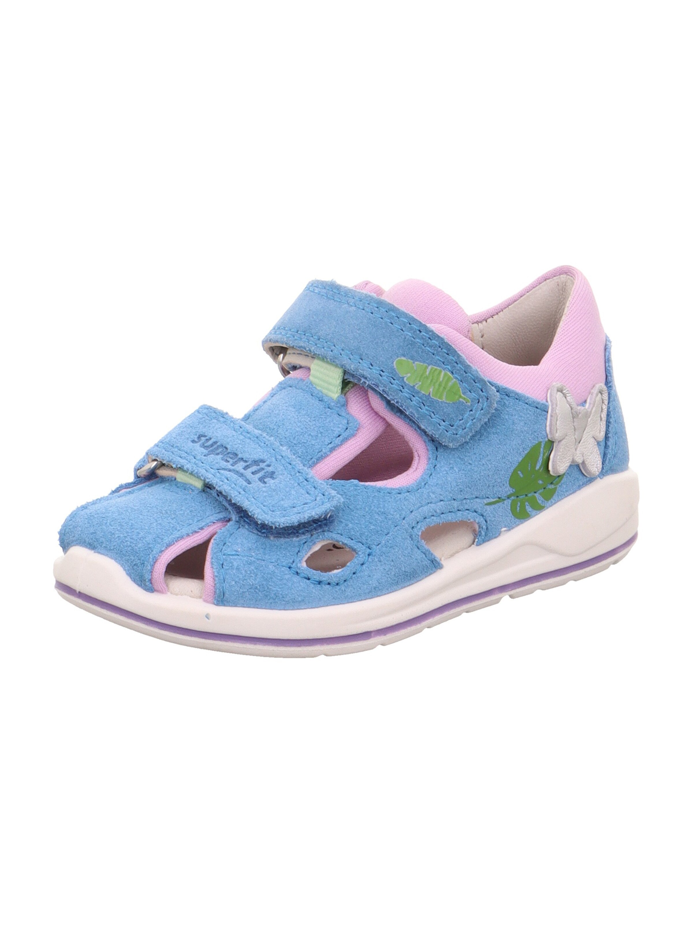 SUPERFIT Sandals 'BOOMERANG' in Blue: front