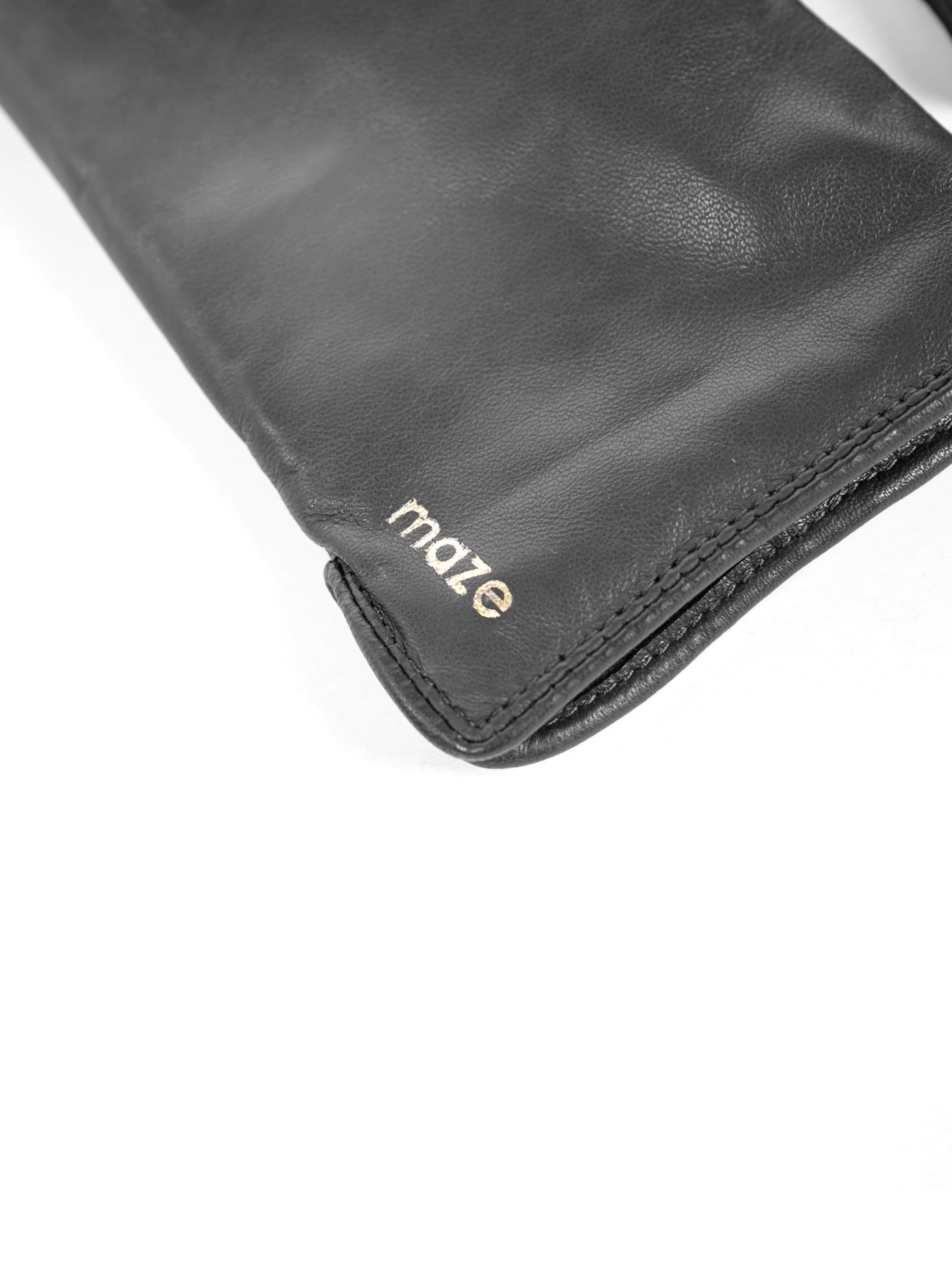 Maze Vingerhandschoenen in Zwart