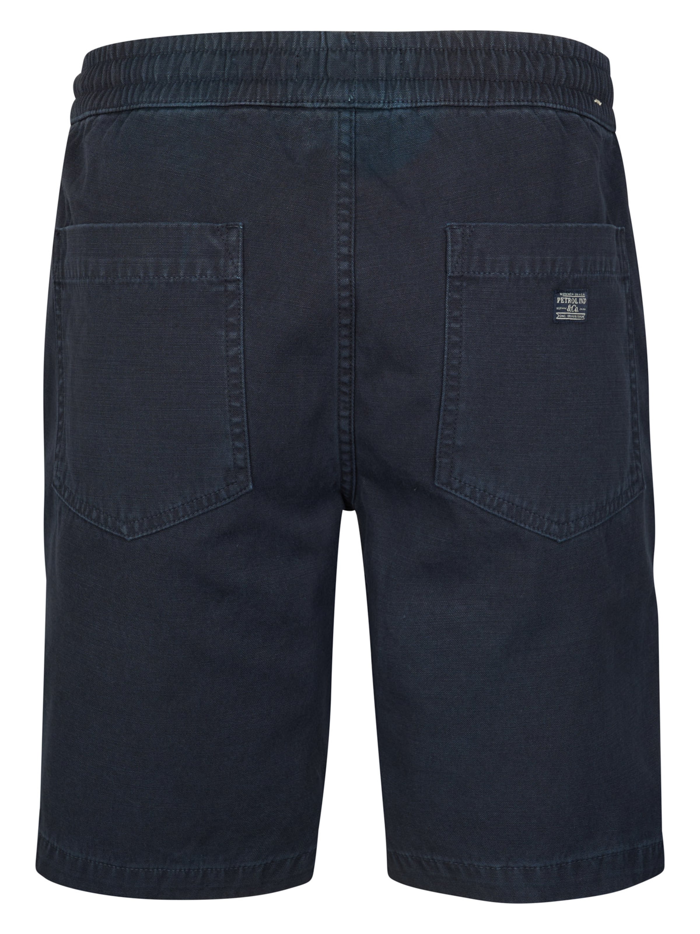 Petrol Industries - Regular Calças em azul