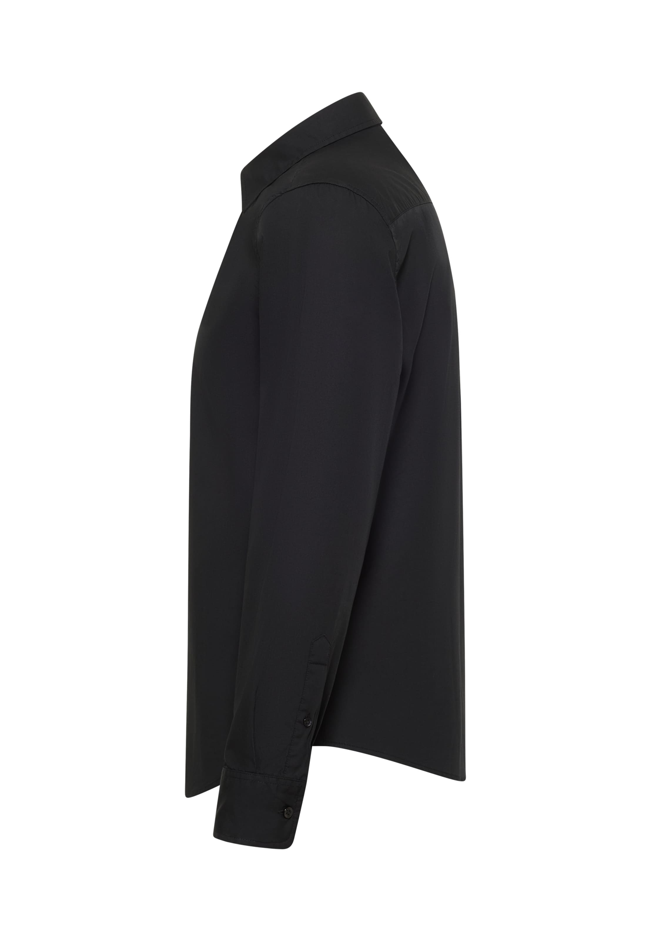 MUSTANG Regular fit Button Up Shirt ' Style Canton ' in Black