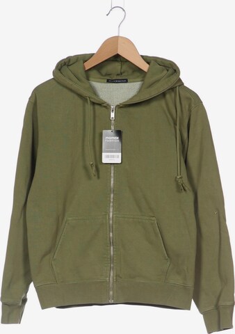 Brandy Melville Sweatshirt & Zip-Up Hoodie in L in Green: front