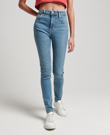 Superdry Skinny Jeans in Blauw: voorkant