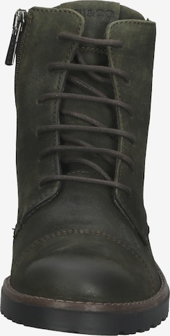 IGI&CO Lace-Up Ankle Boots in Green