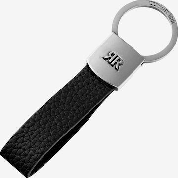 Porte-clés CERRUTI 1881 en argent : devant