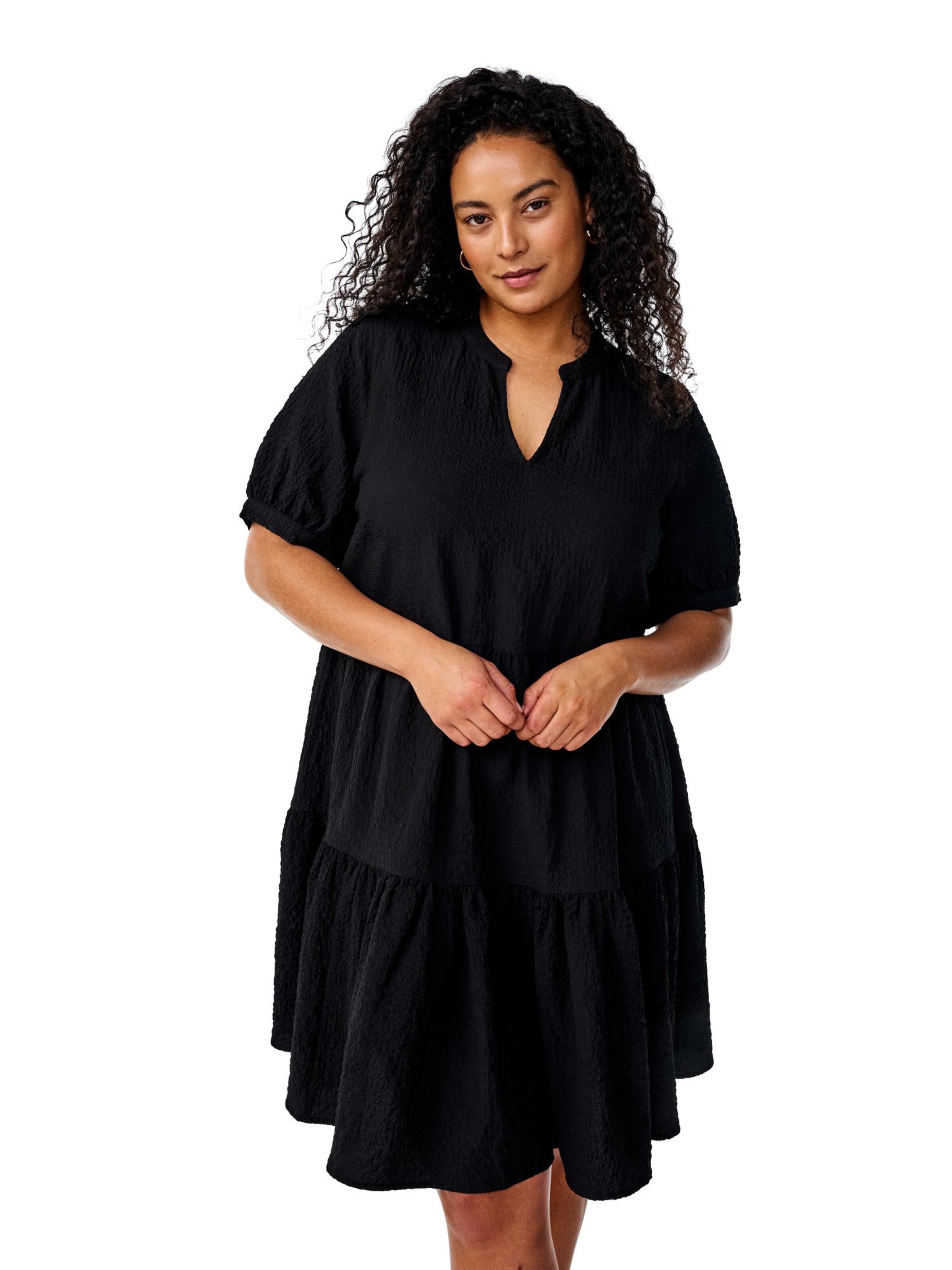 Zizzi Рокля 'Fltracy' в черно