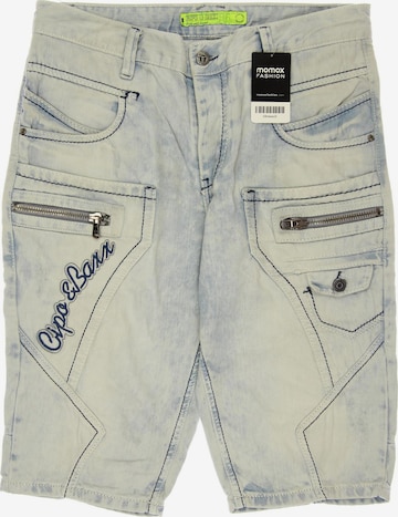 CIPO & BAXX Shorts in 31 in Blue: front