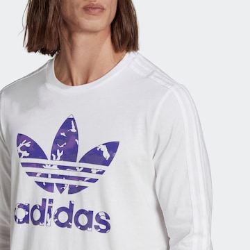ADIDAS ORIGINALS Shirt 'Graphics Camo Stripe' in White