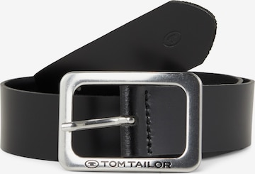 TOM TAILOR Belt in Black: front