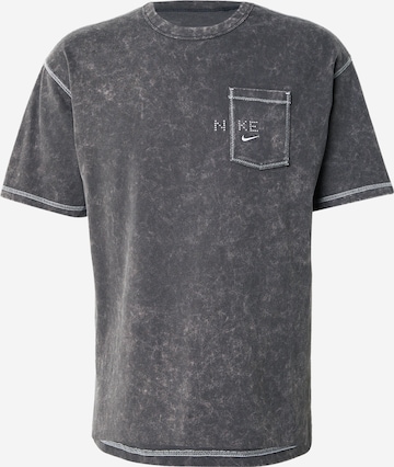 Nike Sportswear Majica 'M90' | siva barva: sprednja stran