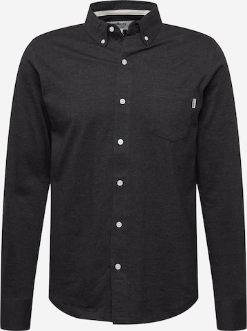 Wemoto Button Up Shirt 'Shaw' in Black: front
