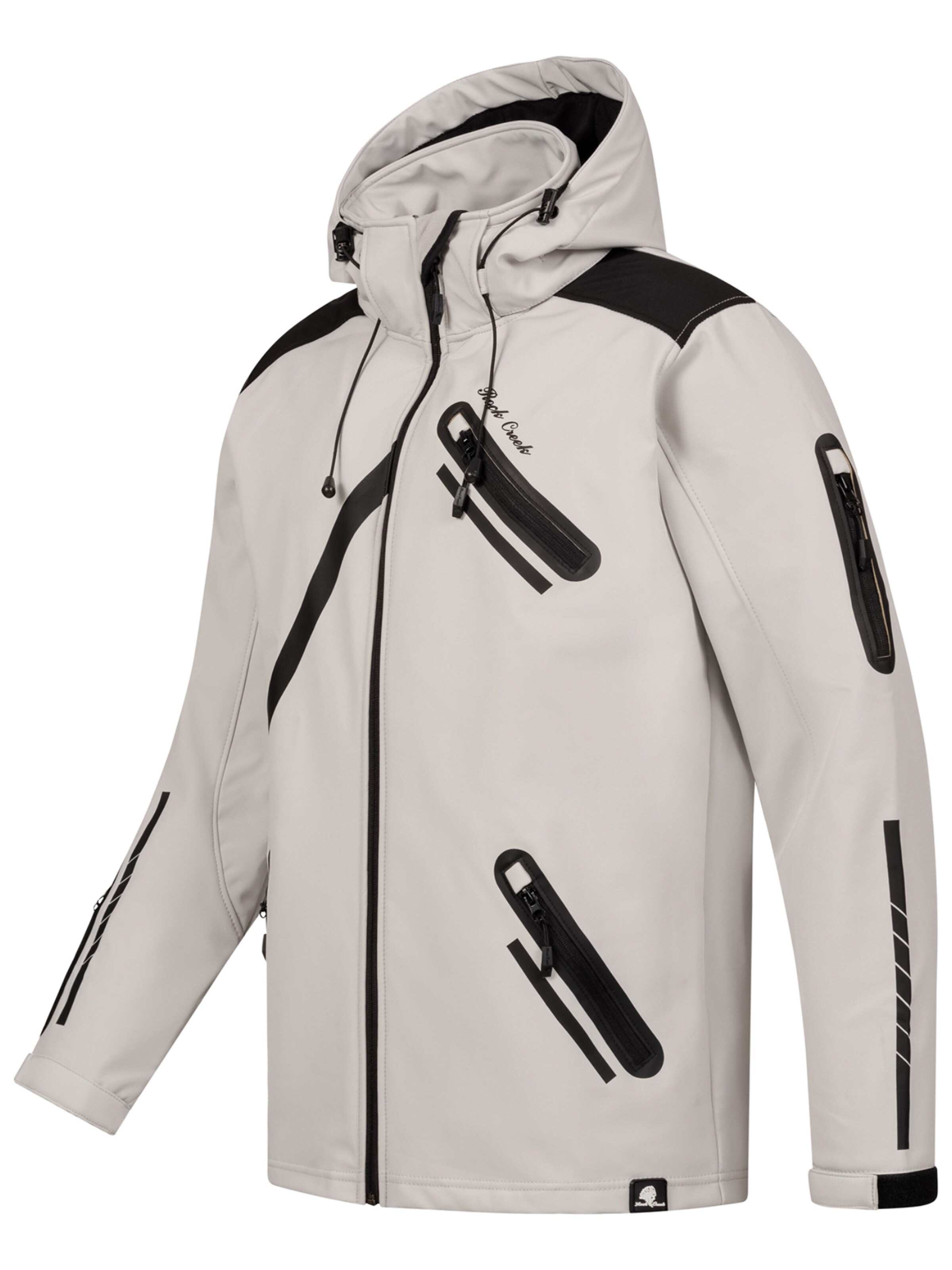 Rock Creek Outdoorjacke in Grau