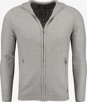 Key Largo Gebreid vest 'Elevator' in Grijs: voorkant