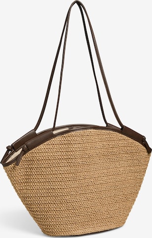 PIECES Ostoskassi 'PCBALLAN' värissä beige: etupuoli